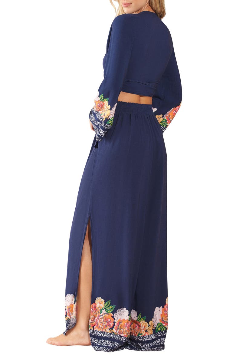 Maaji Peony Ophelia Cover-Up Maxi Dress, Alternate, color, 