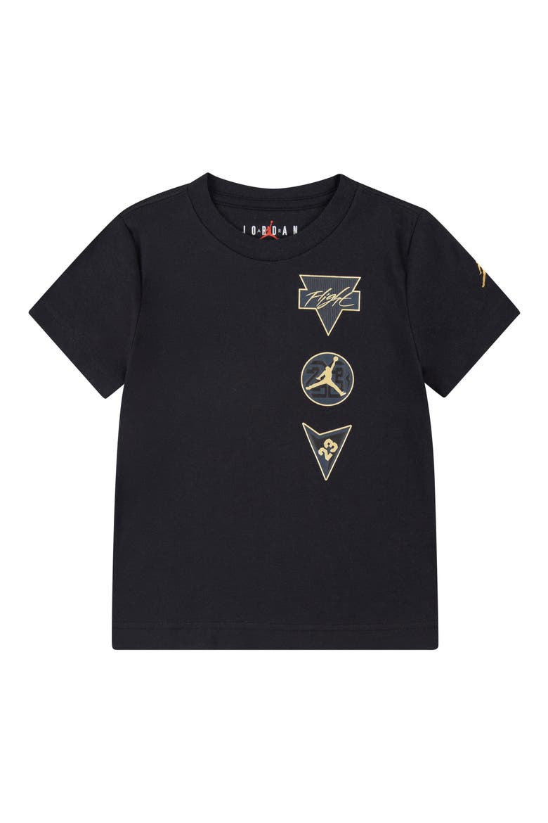 Kids' Jordan See Me Shine Graphic T-Shirt, Main, color, BLACK