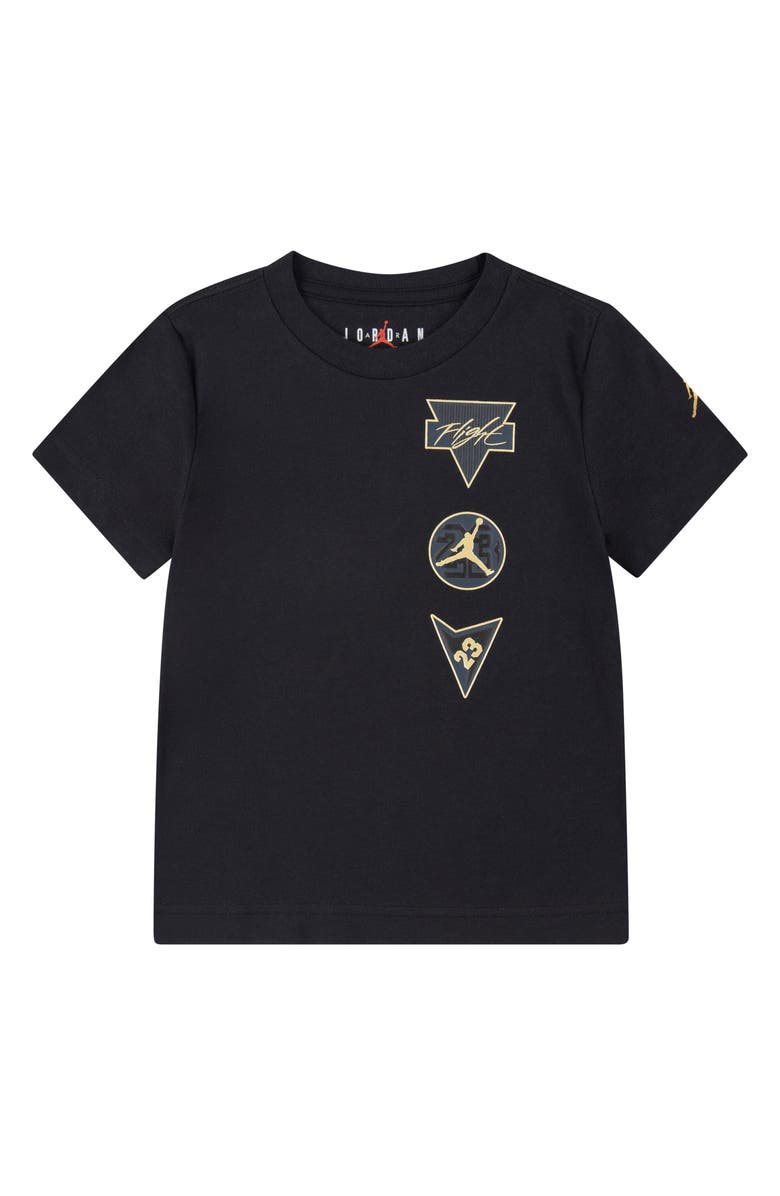 Jordan Kids' Jordan See Me Shine Graphic T-Shirt, Main, color, Black