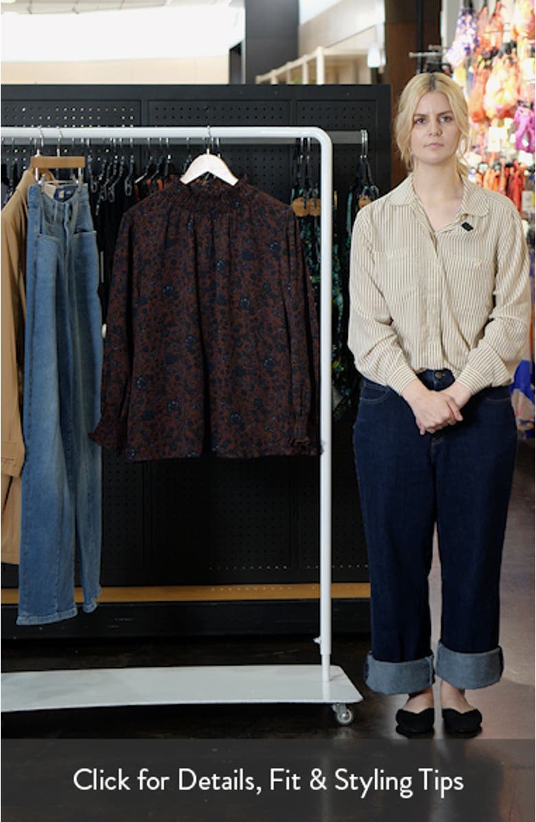 Kalida Ruffle Collar Top, sales video thumbnail