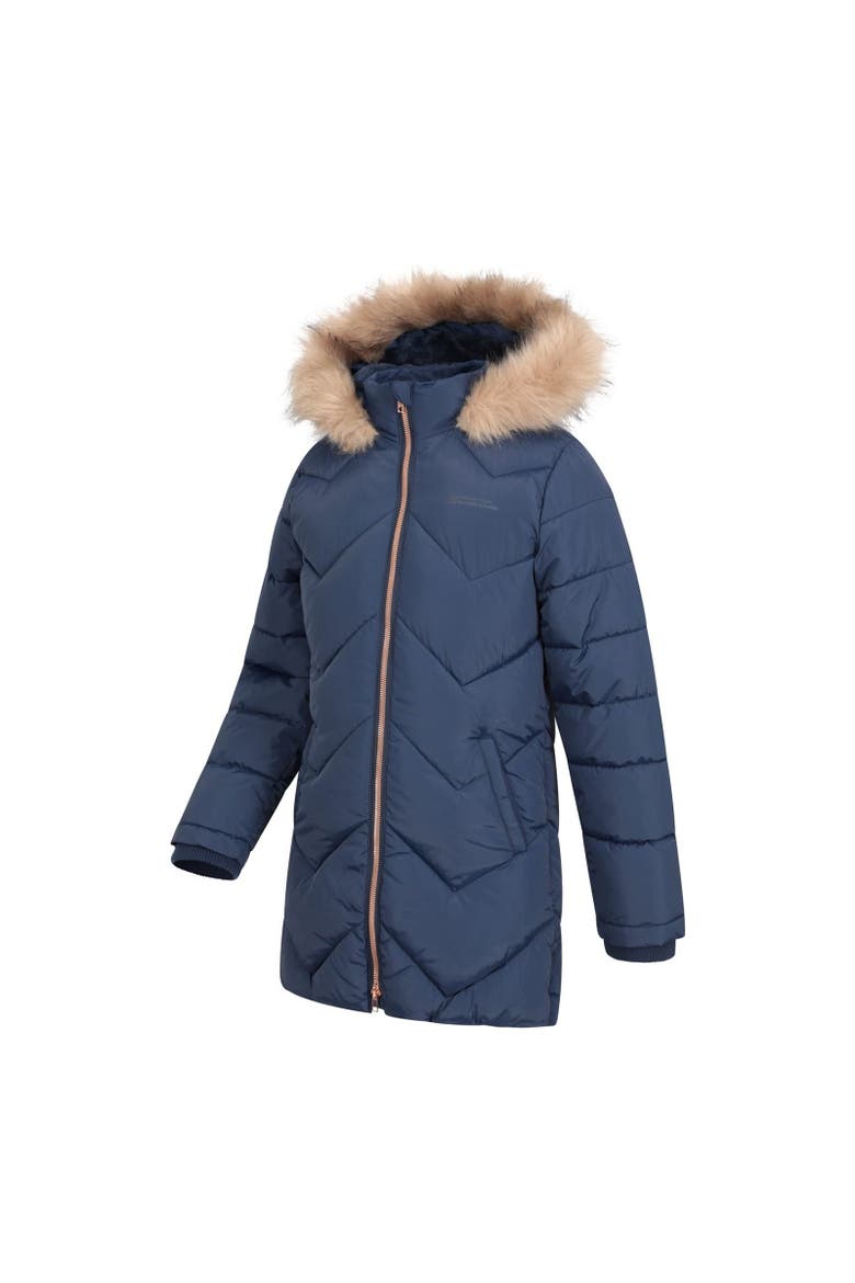 Childrens/kids Galaxy Water Resistant Padded Jacket, Alternate, color, Navy