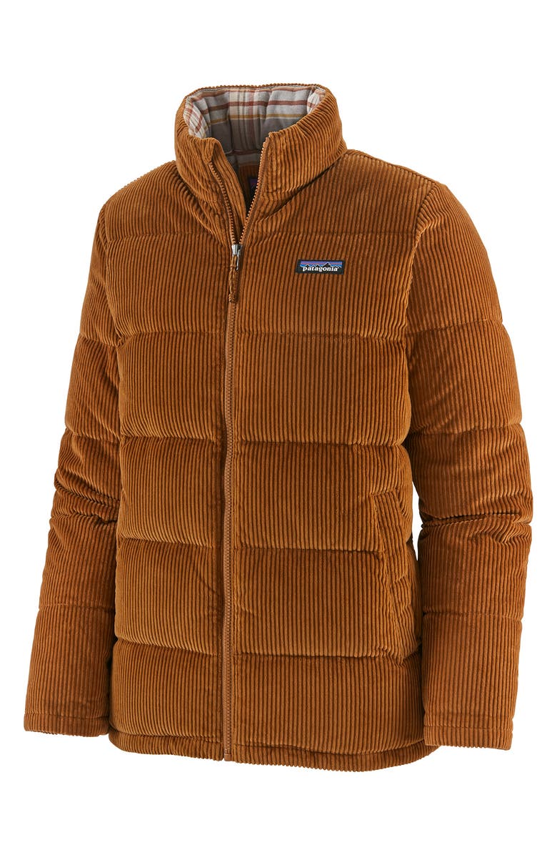 Patagonia Fjord Corduroy Down Puffer Jacket, Main, color, 