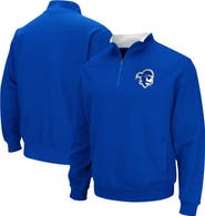 COLOSSEUM Men's Colosseum Blue Seton Hall Pirates Tortugas Logo Quarter-Zip Jacket