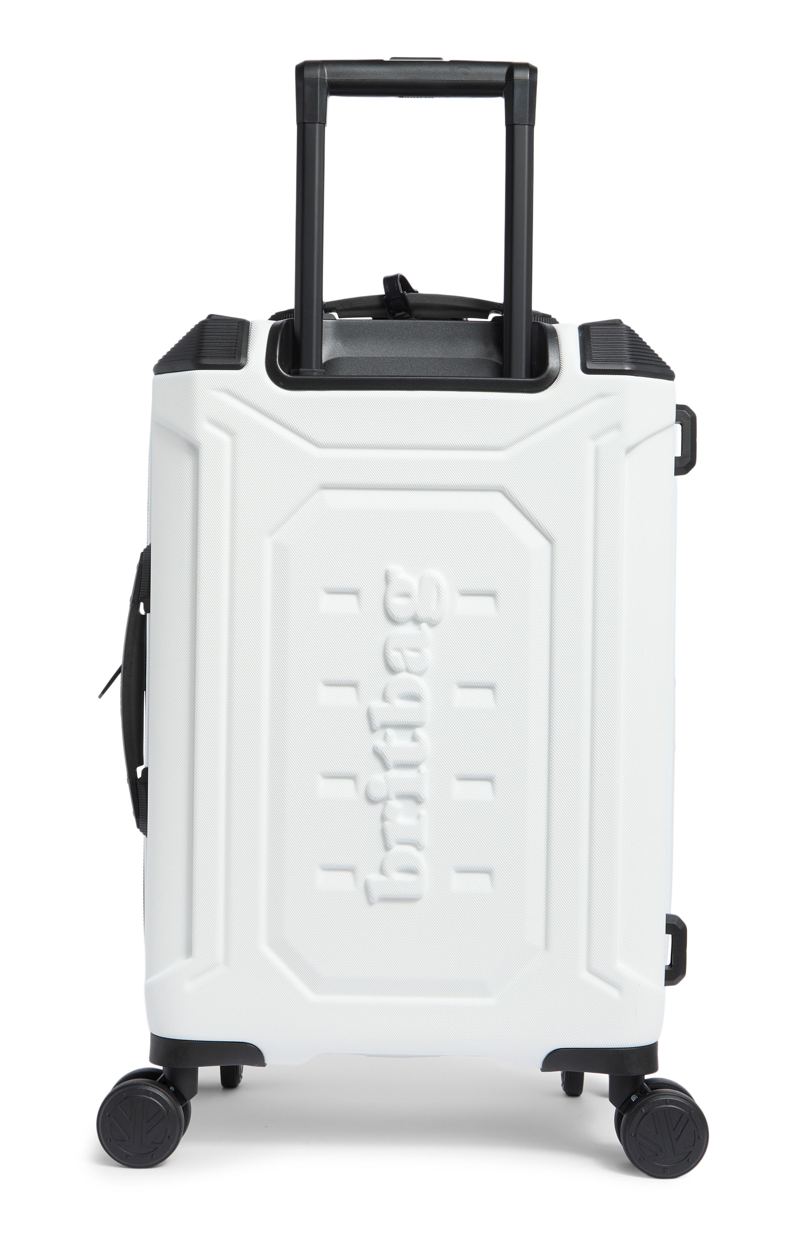 Britbag Stonesfields 21-Inch Hardside Spinner Luggage, Alternate, color, White