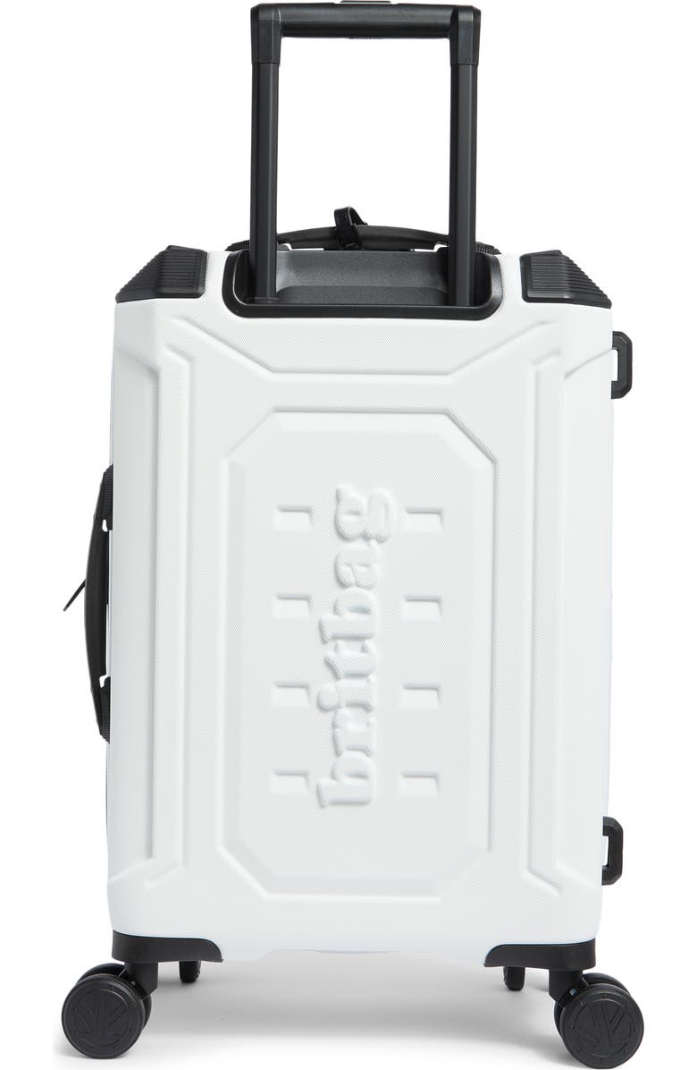 Britbag Stonesfields 21-Inch Hardside Spinner Luggage, Alternate, color, White