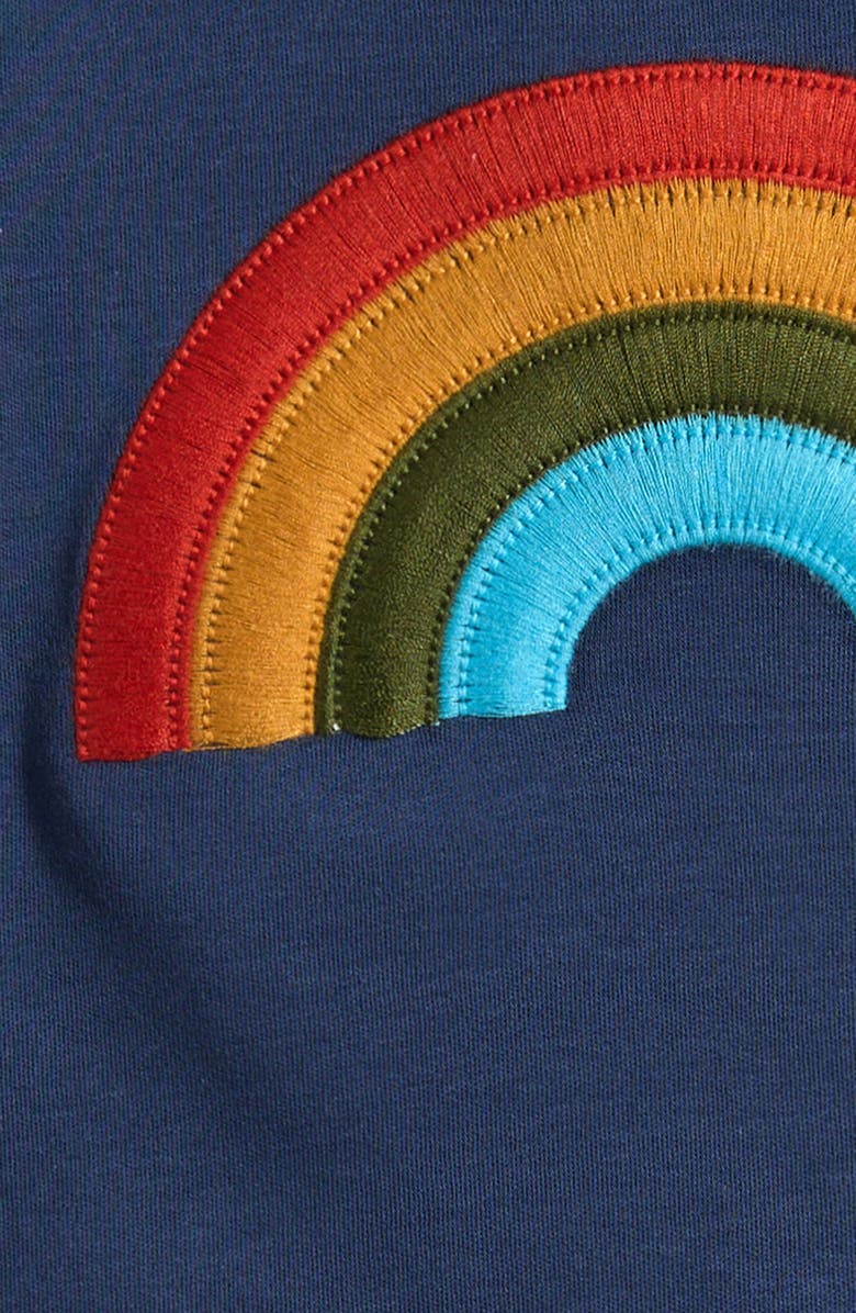 Little Green Radicals Kids' Rainbow Cotton T-Shirt, Alternate, color, Blue