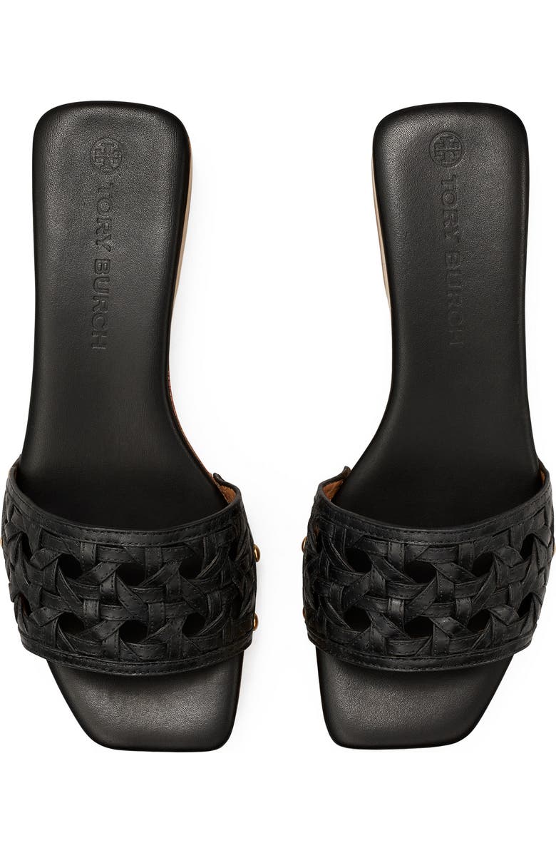 Tory Burch Basketweave Sandal, Alternate, color,