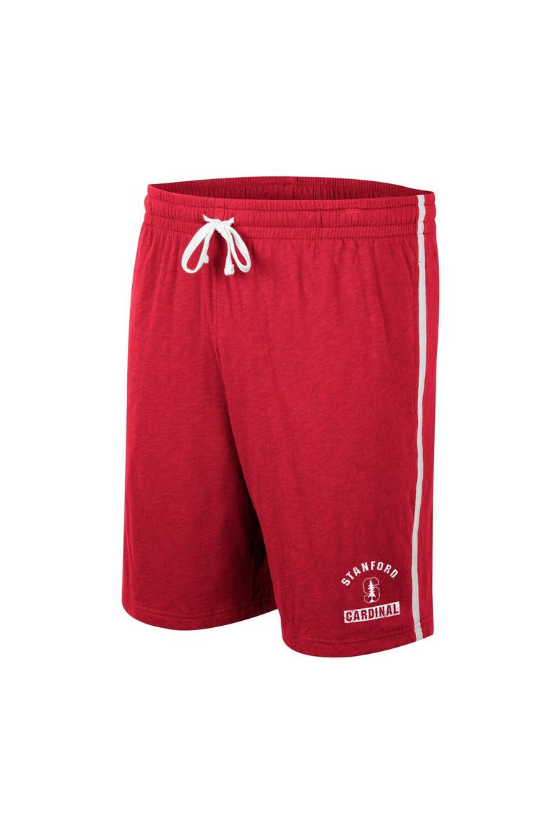 COLOSSEUM Men's Colosseum Cardinal Stanford Cardinal Thunder Slub Shorts, Alternate, color, 