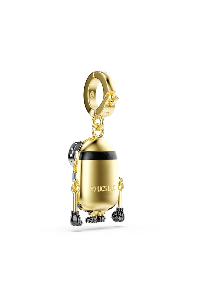 Minions® Bob Crystal Charm, Alternate, color, GOLD/ MULTI