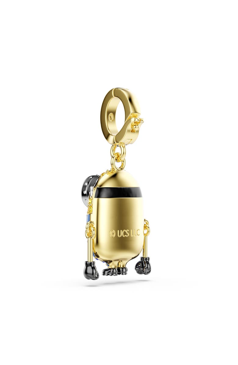 Swarovski Minions<sup>®</sup> Bob Crystal Charm, Alternate, color, Gold/ Multi