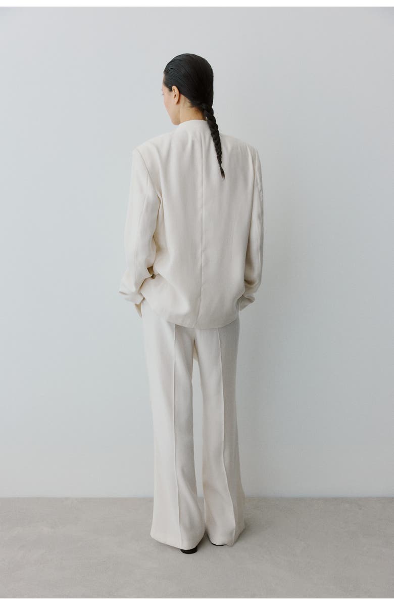 H&M Belted Tailored Trousers, Alternate, color, 