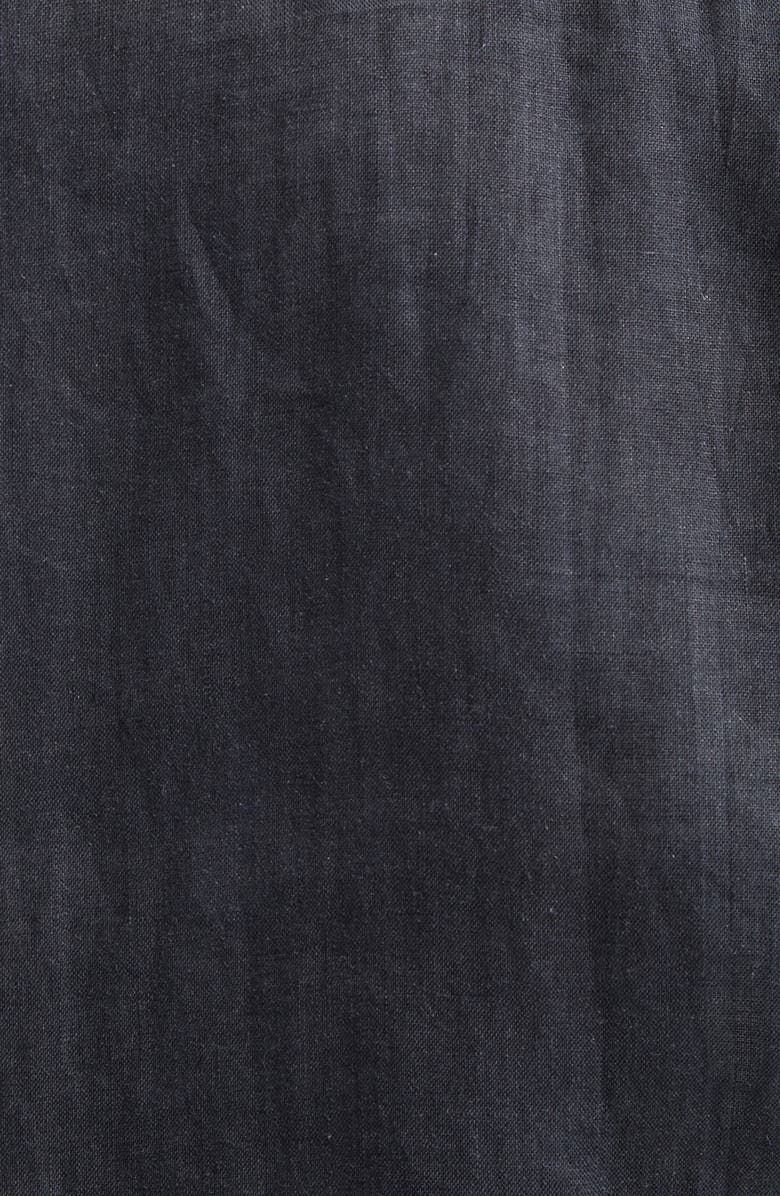 ENDLESS JOY In the Pines Border French Linen Blouson Jacket, Alternate, color, 