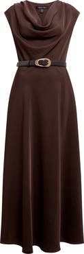 Ever New Estelle Belted Cowl Neck Maxi Dress