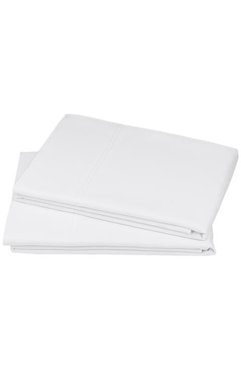 Set of 2 Pillowcases - Hotel Luxe 800 Thread Count 100% Cotton Sateen