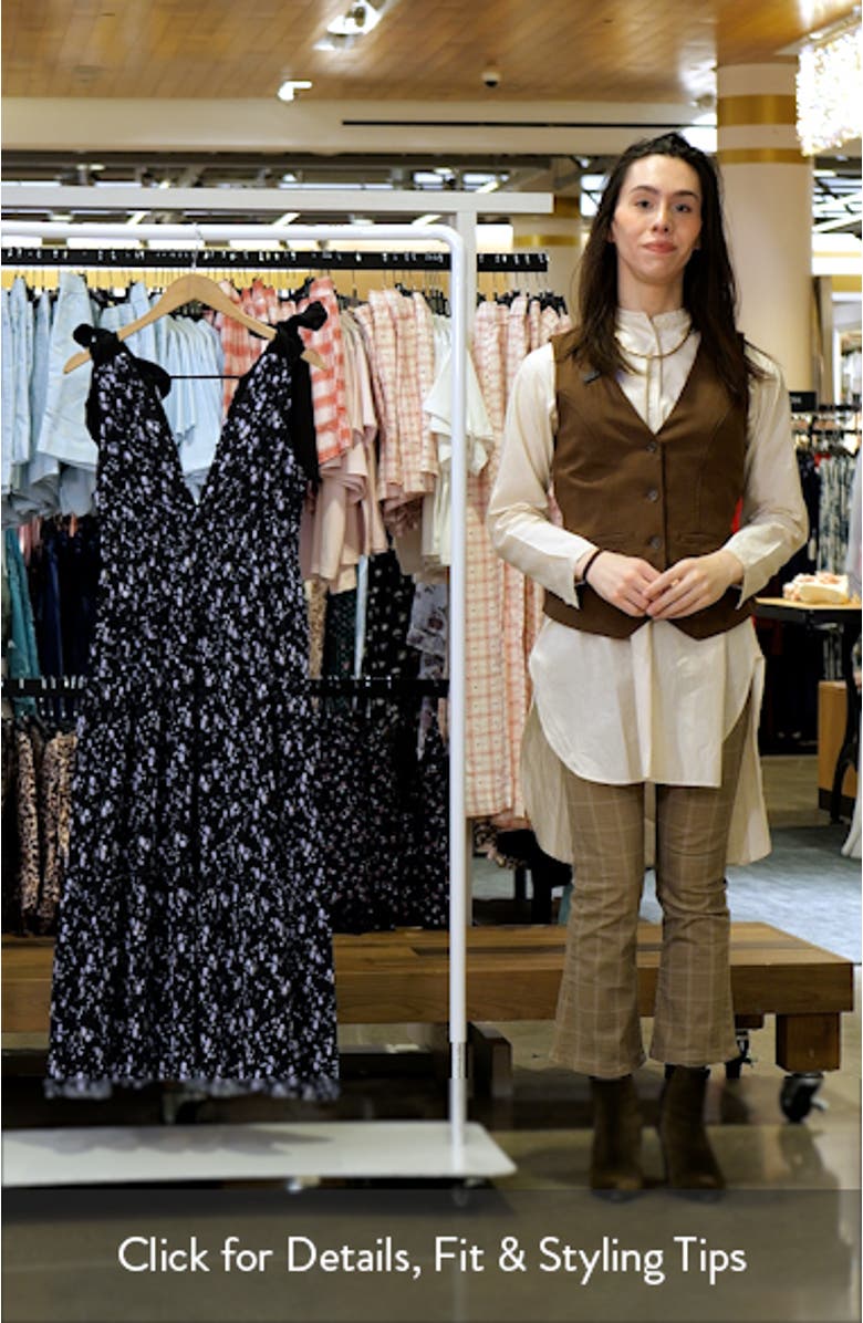 Adeline Floral Shirred Dress, sales video thumbnail