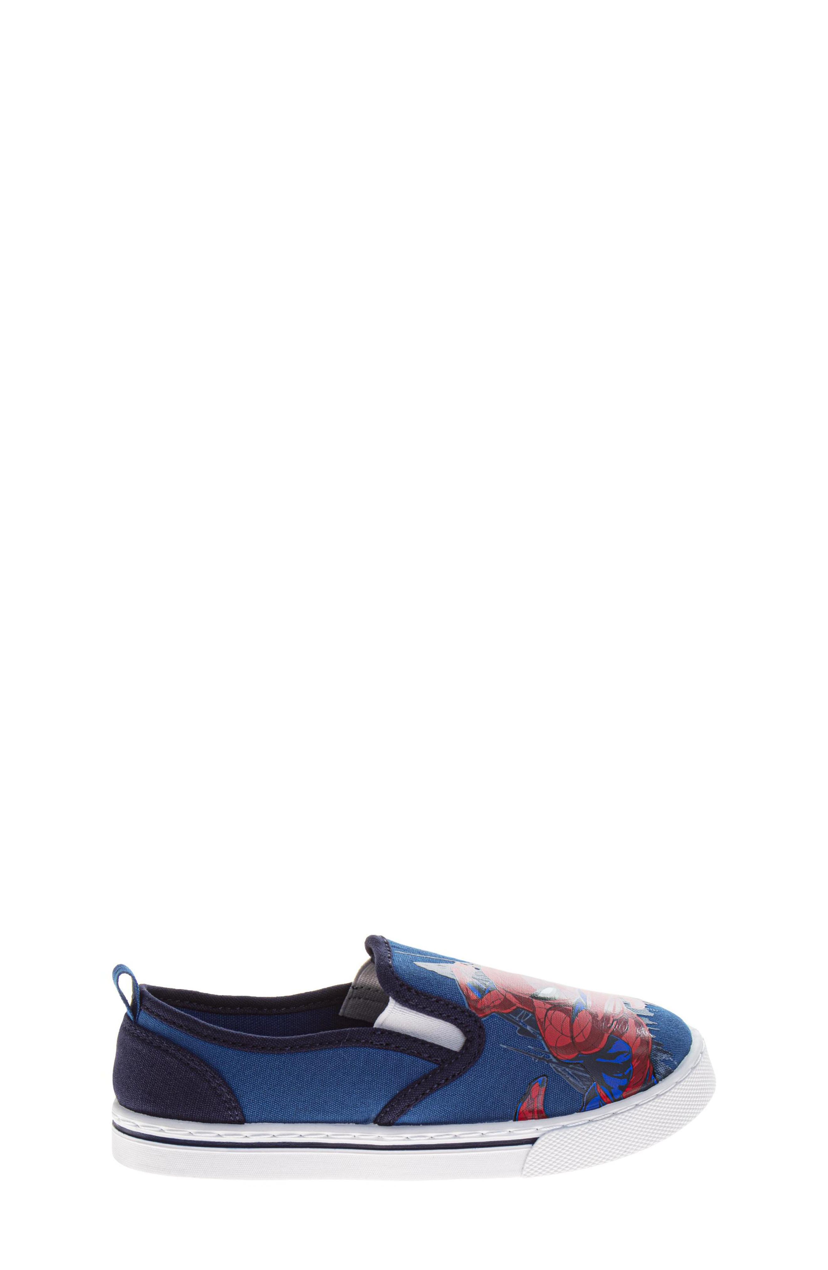 Kids' Marvel City Guardian Spider-Man Sneaker, Alternate, color, NAVY/RED