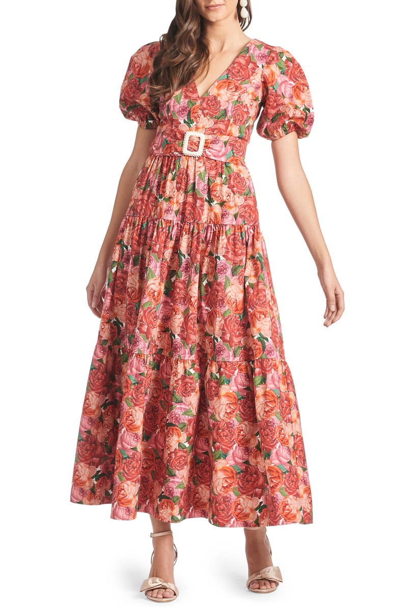 Sachin & Babi Carina Belted Maxi Dress, Main, color,