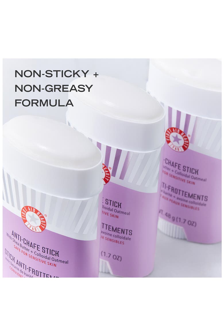 Anti-Chafe Stick with Shea Butter + Colloidal Oatmeal, Alternate, color, NO COLOR
