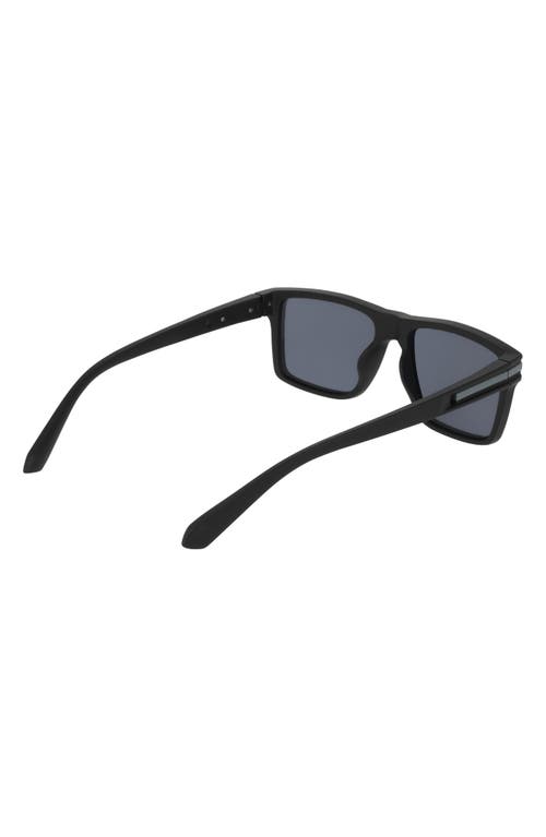 Cole Haan 54mm Rectangular Sunglasses In Black
