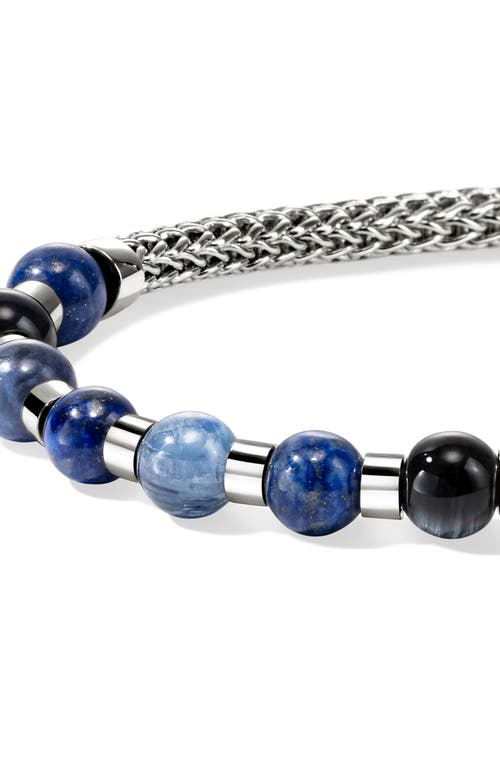 John Hardy Beaded Chain Bracelet In Metallic