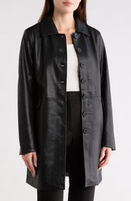 BLANKNYC Faux Leather Trench Coat