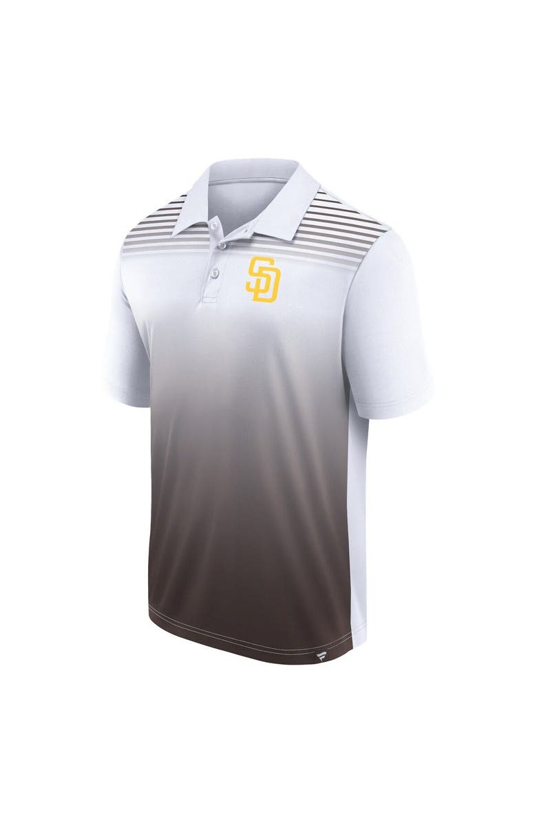 FANATICS Men's Fanatics Branded White/Brown San Diego Padres Sandlot Game Polo, Alternate, color, White