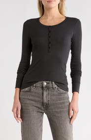 rag & bone Essie Rib Henley