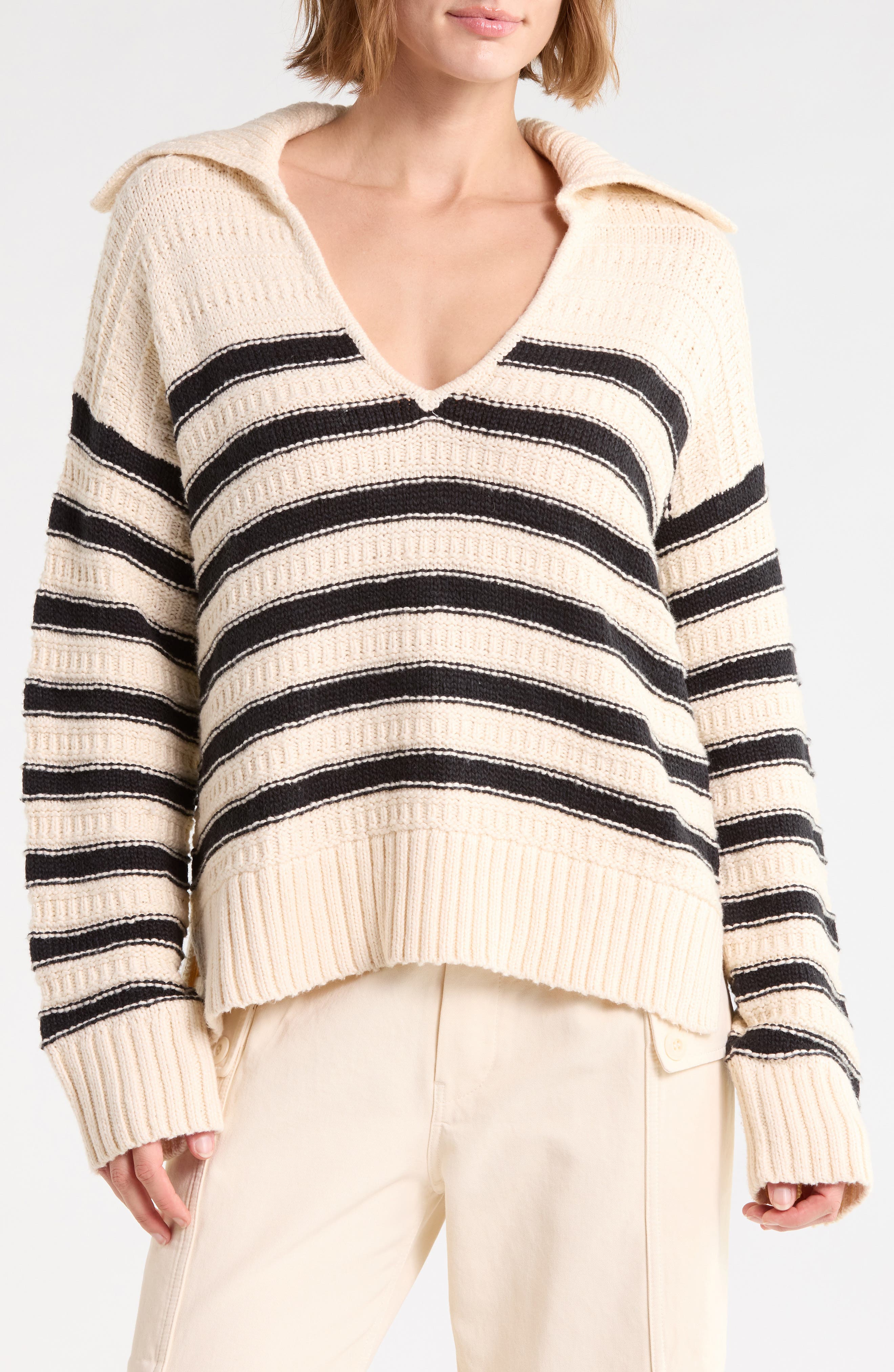 Heirloom Organic Cotton Polo Sweater