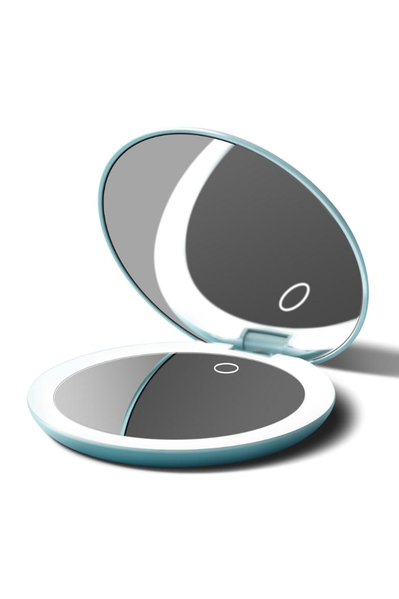 Taylor LED Compact Mirror, Alternate, color, Soft Sky