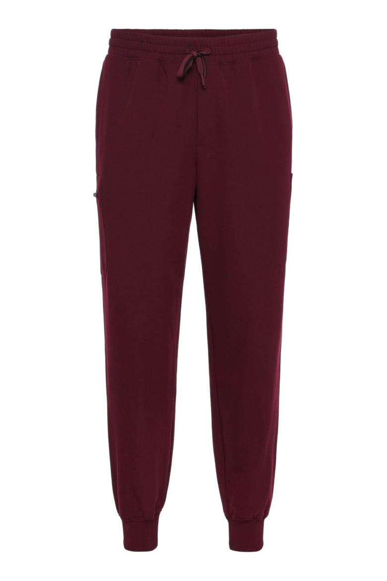 Osmo Men's 8-Pocket Classic Scrub Jogger, Alternate, color, Burgundy