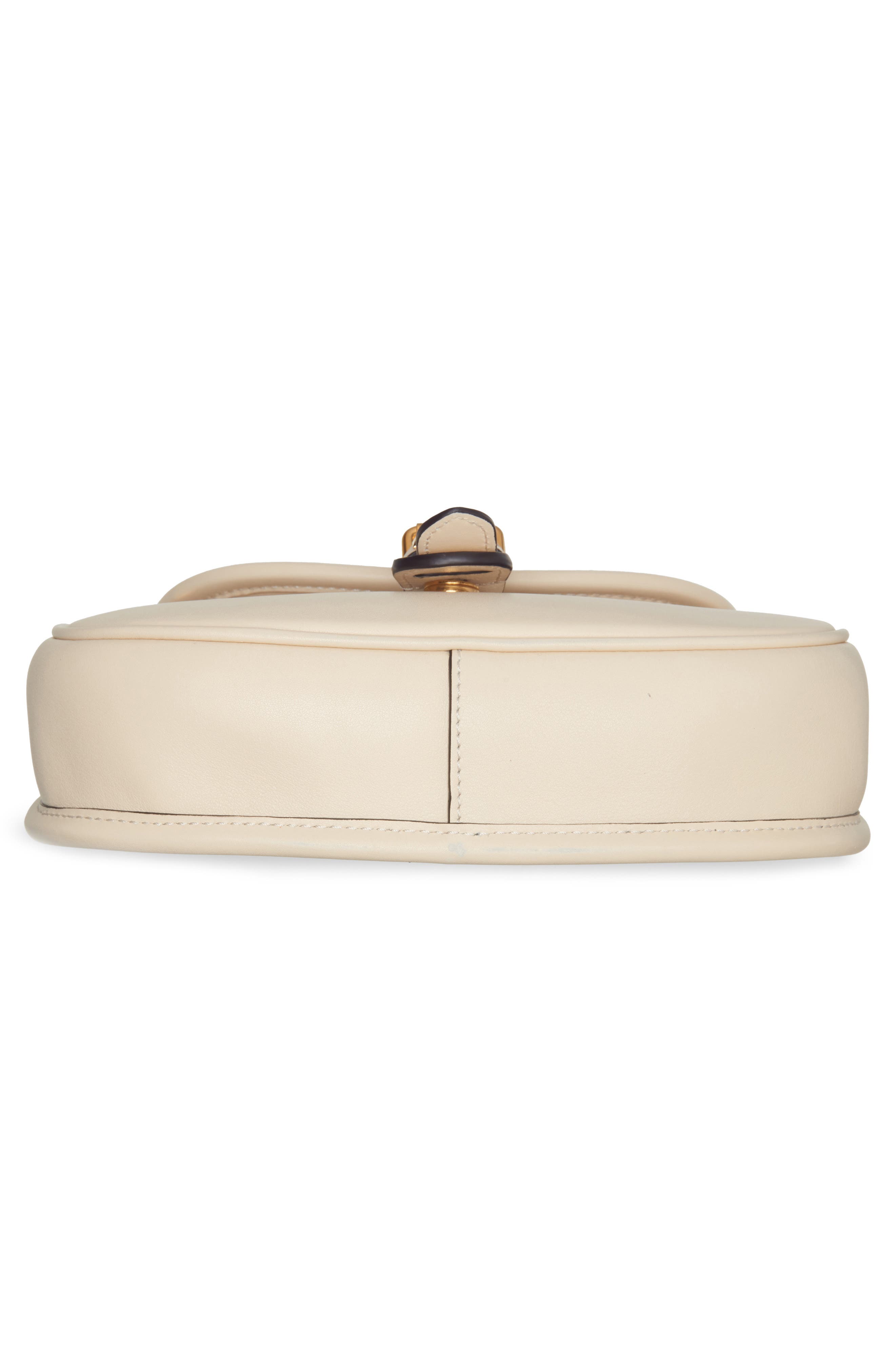 Small Flaneuse Leather Shoulder Bag, Alternate, color, WHITE