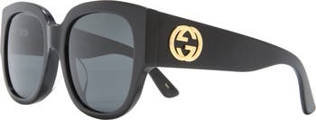 55mm Square Sunglasses