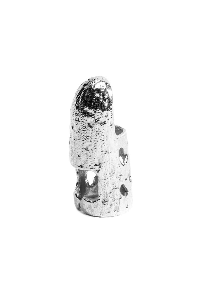 Textured Helmet Ring, Alternate, color, STERLING SILVER