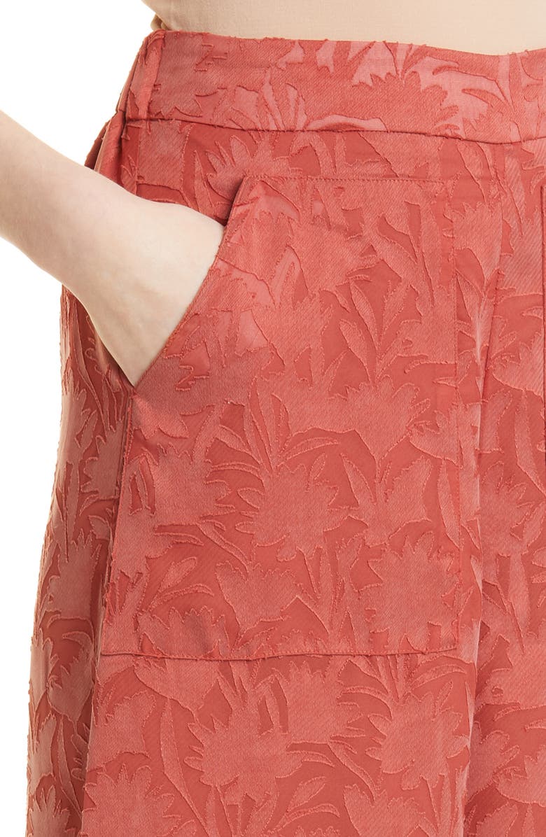 Ted Baker London Melanne Cotton Blend Palazzo Pants, Alternate, color,