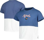 LEAGUE COLLEGIATE WEAR Girls Youth League Collegiate Wear Navy/White Florida Gators Colorblocked T-Shirt