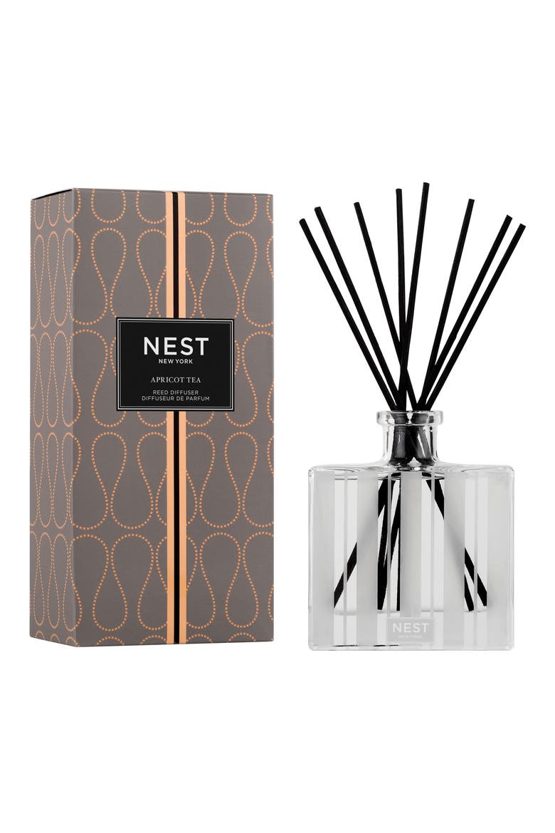 Apricot Tea Reed Diffuser, Main, color, NO COLOR