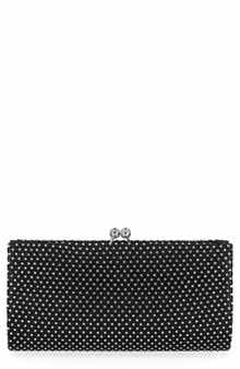 Jessica McClintock Jean Crystal Embellished Clutch