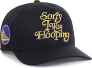 '47 Men's Brand Seen by '47 Black Golden State Warriors Sorry I Was Hooping Hitch Adjustable Hat