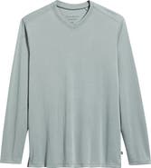 Tommy Bahama Keyport Diamond Long Sleeve V-Neck IslandZone® T-Shirt