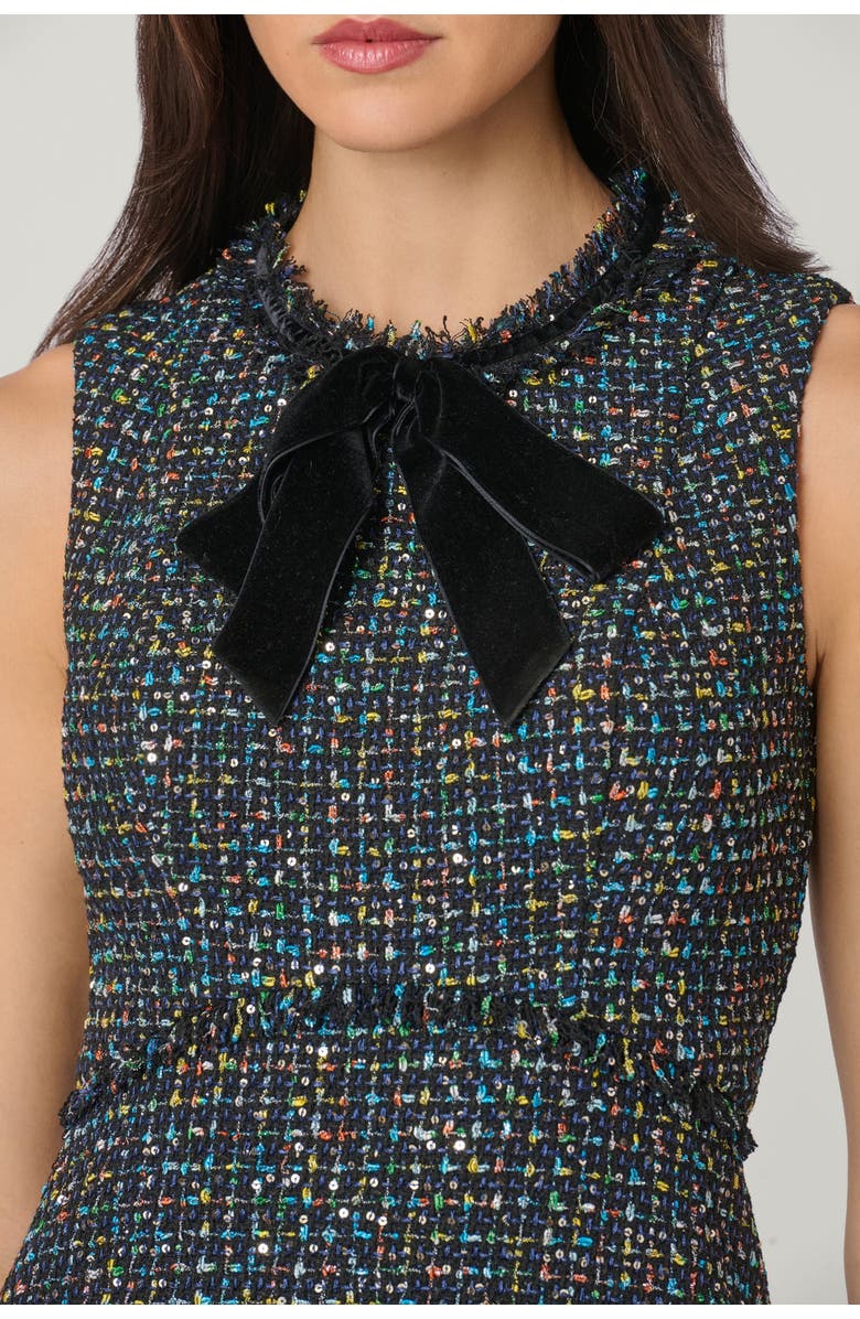 Shoshanna Alicia Downing Tweed Dress, Alternate, color,