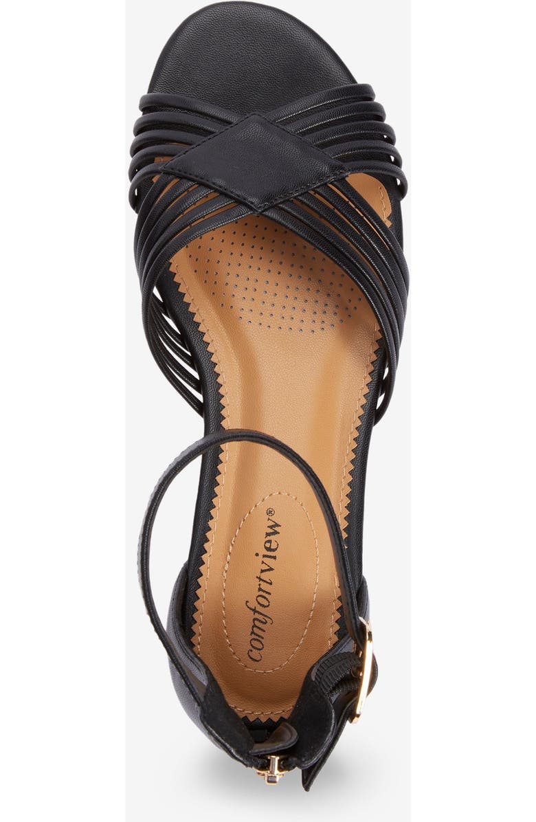 Comfortview The Gretchen Sandal, Alternate, color, Cognac