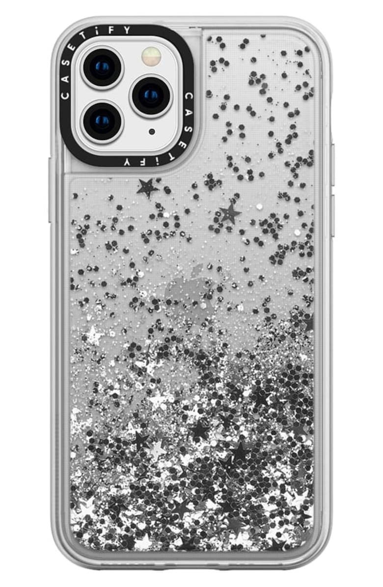 CASETiFY Glitter iPhone 11/11 Pro/11 Pro Max Case, Main, color, 