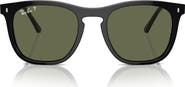 Ray-Ban 53mm Polarized Square Sunglasses