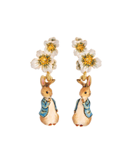 Fable England x Peter Rabbit Floral Drop Earrings