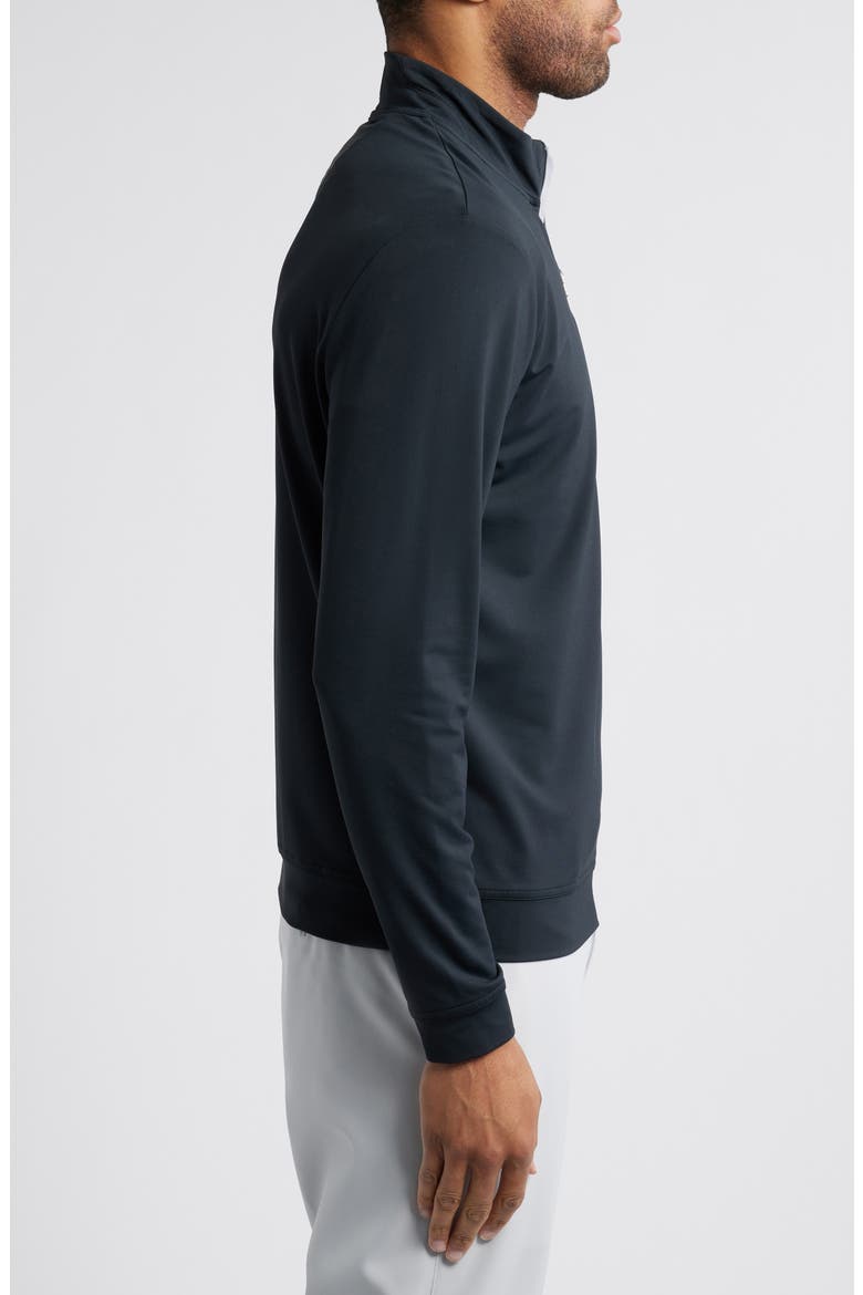 Motion Performance Quarter Zip Pullover, Alternate, color, BLACK