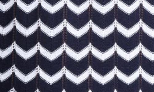 Paisley & Gray Chevron Open Knit Polo