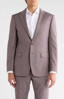 Original Penguin Stretch Wool Blend Suit Jacket