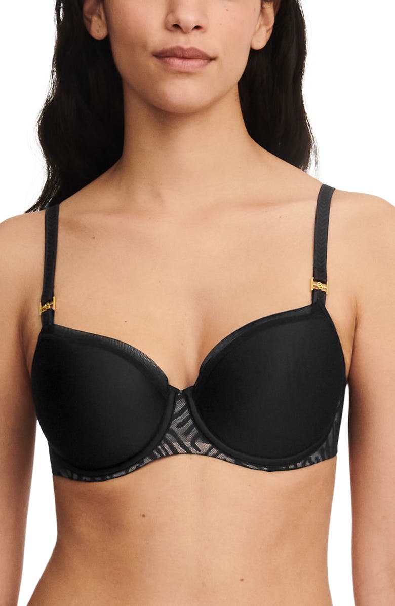 Chantelle Lingerie Graphic Allure Underwire Demi T-Shirt Bra, Main, color,