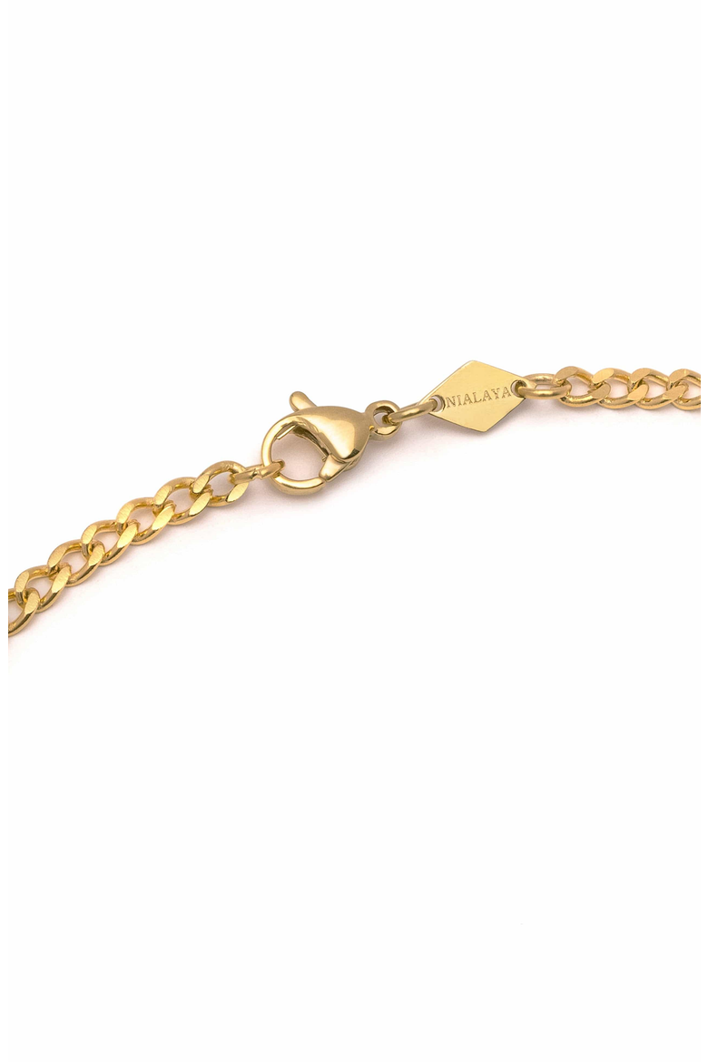 Cuban Link Chain Necklace, Alternate, color, Gold