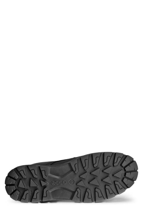 Ecco Track Waterproof Plain Toe Derby In Black